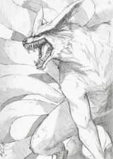 Демонический Белый Лис