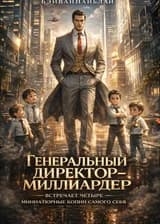 Генеральный директор-миллиардер встречает четыре миниатюрные копии самого себя.