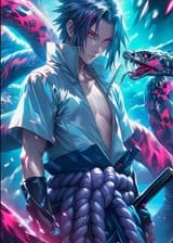 Учиха Саске, в мире Гарри Поттера