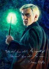 Драко Малфой вернулся в прошлое, чтобы спасти мир