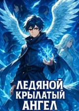 Ледяной крылатый ангел