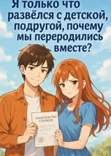 Я только что развёлся с подругой детства… почему мы переродились вместе?