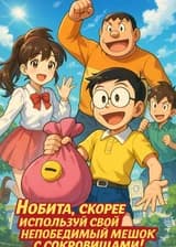 Нобита, скорее используй свой непобедимый мешок с сокровищами!