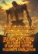 После десяти лет планирования я построил Великую Стену из своей плоти и крови, чтобы подавить злых духов
