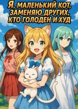 Я, маленький кот, заменяю других, кто голоден и худ