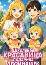 Школьная красавица подарила двойняшек