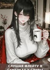 Слушая флейту в сумерках у сливы