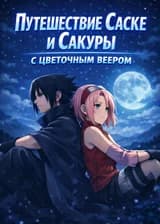 Путешествие Саске и Сакуры с цветочным веером
