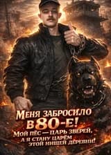 Меня забросило в 80-е! Мой пёс — царь зверей, а я стану царём этой нищей деревни!