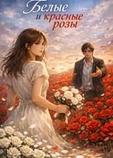 Белые и красные розы