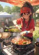 Настоящая дочь полагается на еду, чтобы контратаковать