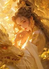 Забеременев детенышем золотого дракона, поддельная дочь становится лучшей во всем межзвездном мире