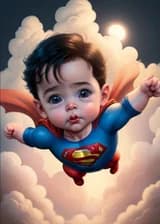 Милый малыш Супермен в фильме Marvel