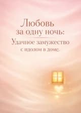 Любовь за одну ночь: Удачное замужество с идолом в доме