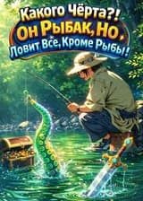 Какого Чёрта?! Он Рыбак, Но Ловит Всё, Кроме Рыбы!