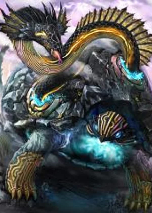 Обратная сторона чешуи дракона