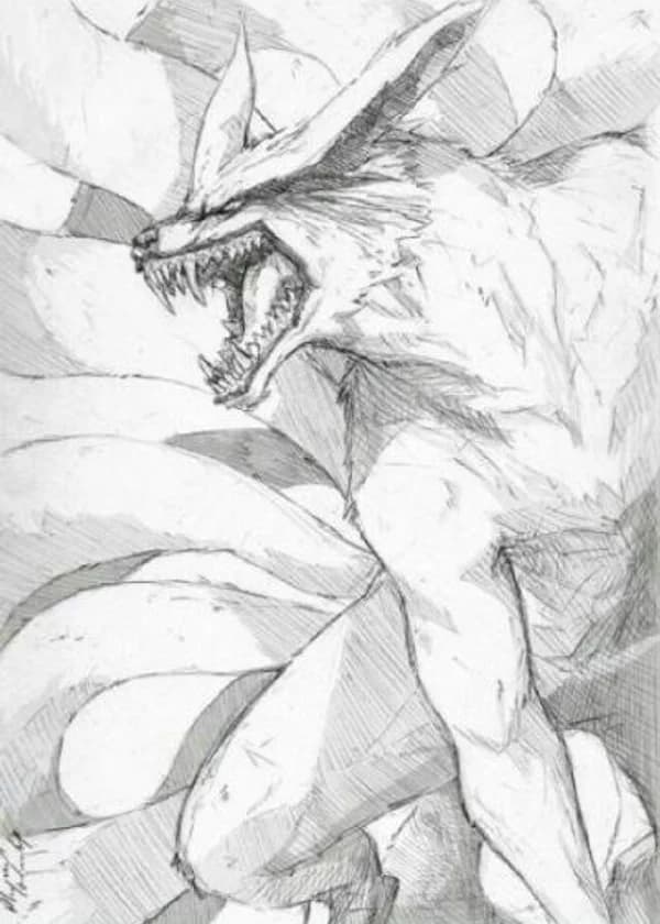 Демонический Белый Лис