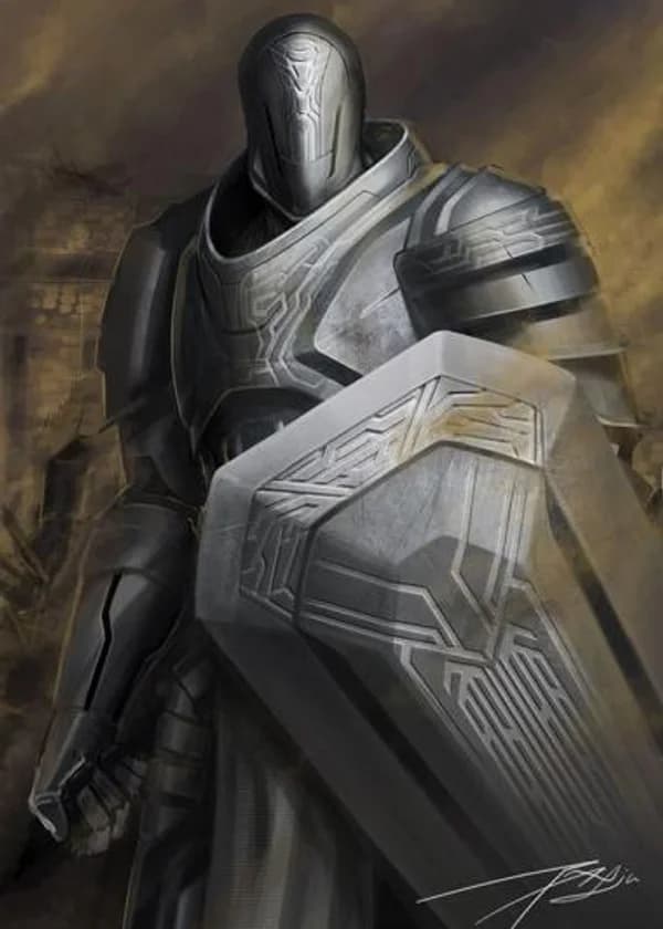 Серебряные латы