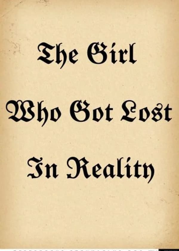 Девочка, что потерялась в реальности