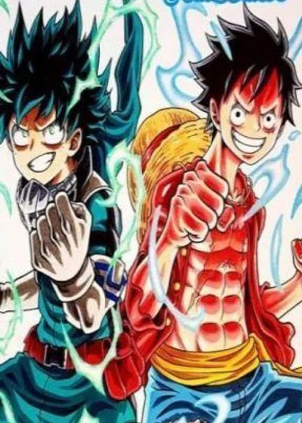 Мидория в команде Соломенных Шляп