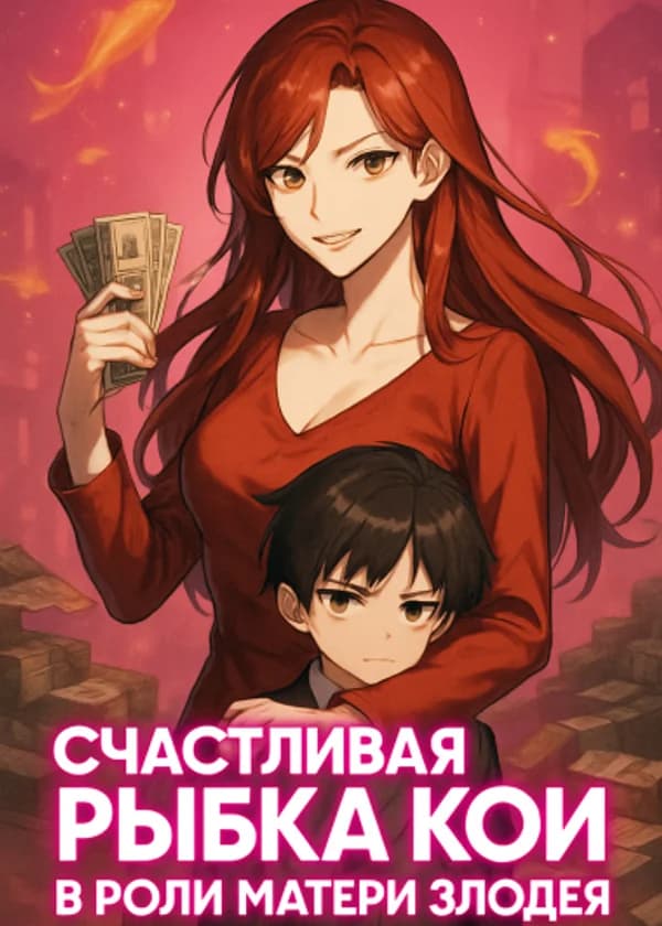Счастливая рыбка Кои в роли матери злодея.