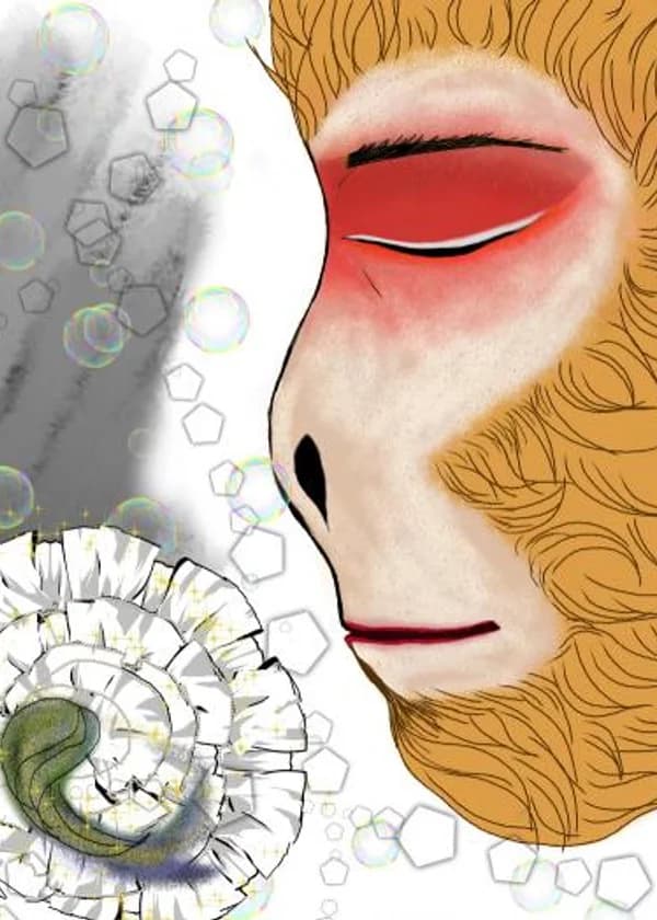 Сунь Укун и Лонг Ини.