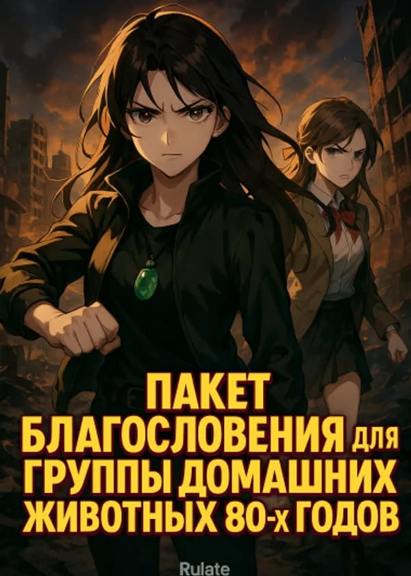 Пакет благословения для группы домашних животных 80-х годов