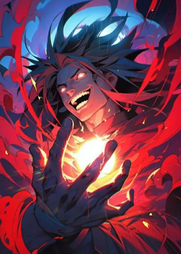 Смех Безумца под Кровавым Дождём