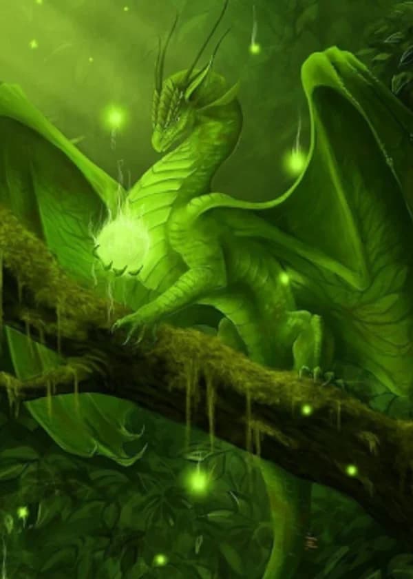 Вечный Изумрудный дракон