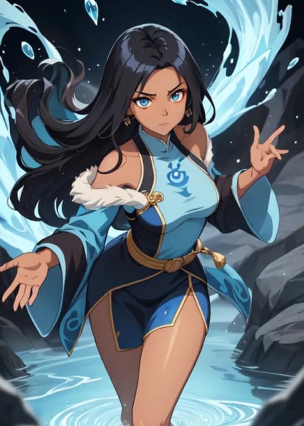 Аватар: Играя с магией воды