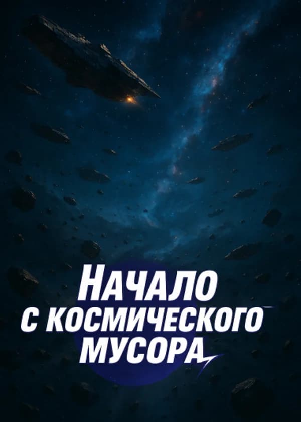 Начало с космического мусора