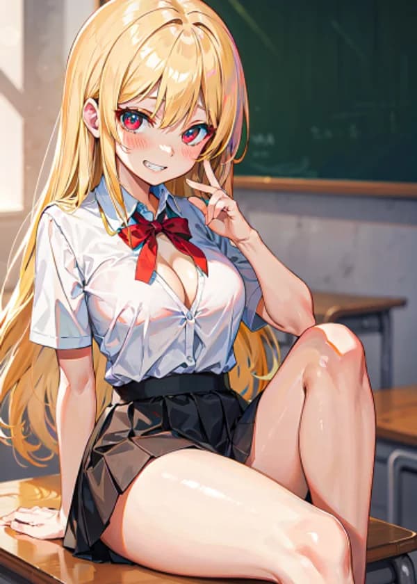 Я стал главным героем, который подлизывался к главным героиням