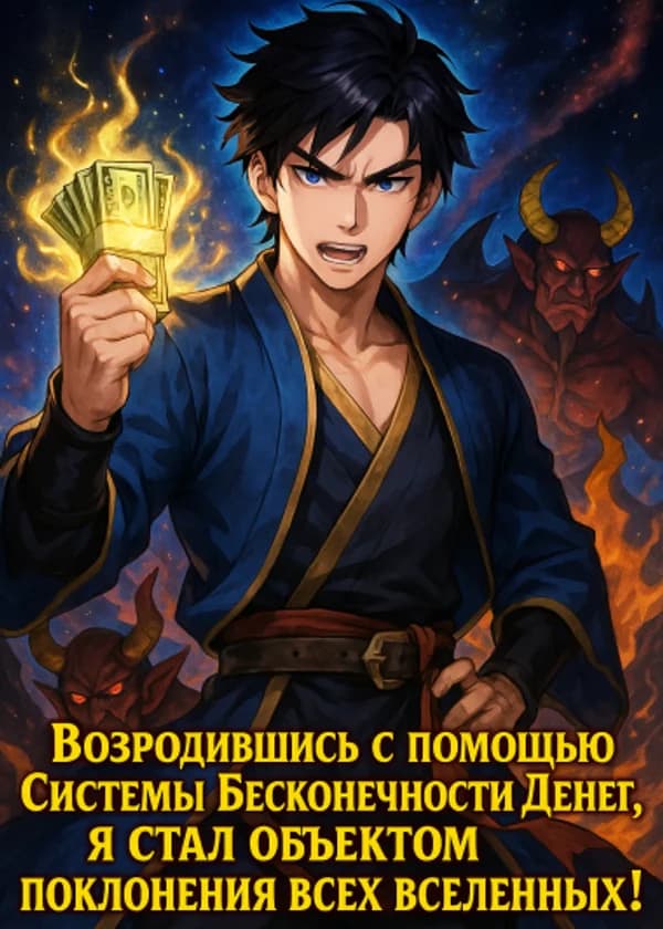 Возродившись с помощью Системы Бесконечности Денег, я стал объектом поклонения всех вселенных!