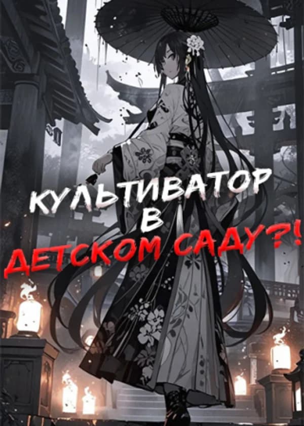 Я притворяюсь культиватором в детском саду.