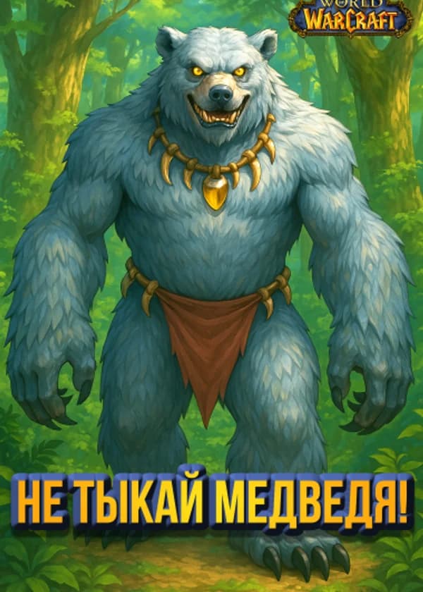 Не тыкай медведя!