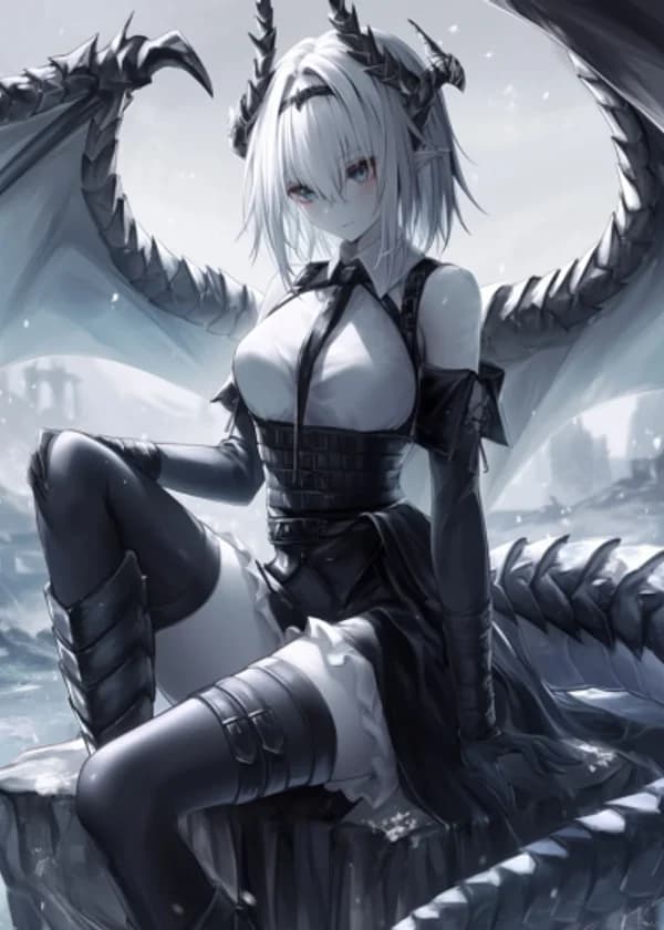 Девушка-полудракон ни за что не полюбит Лорда