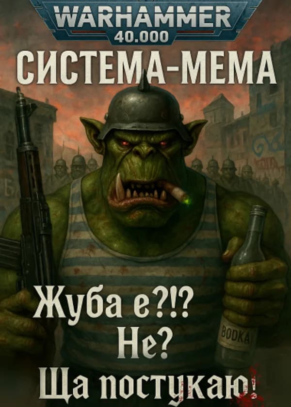 Вархаммер 40K: Попал в орка. Молитесь