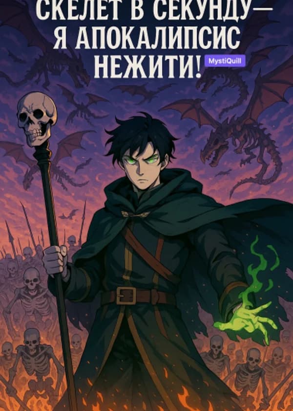 Скелет в секунду — я апокалипсис нежити!