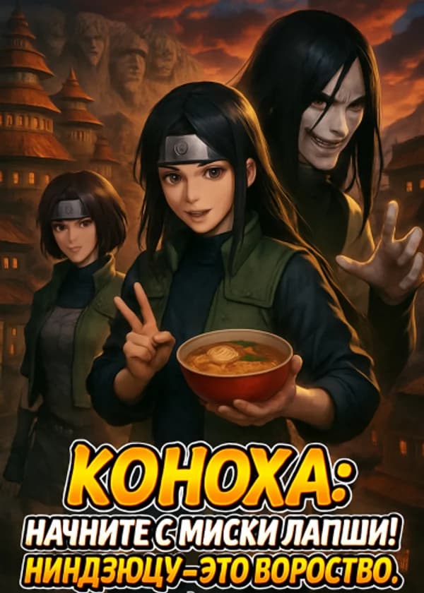 Коноха: Начните с миски лапши! Ниндзюцу — это воровство.