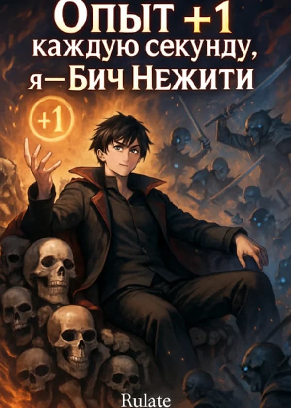 Опыт +1 каждую секунду, я — Бич Нежити