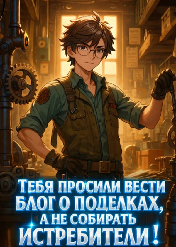 Тебя просили вести блог о поделках, а не собирать истребители!