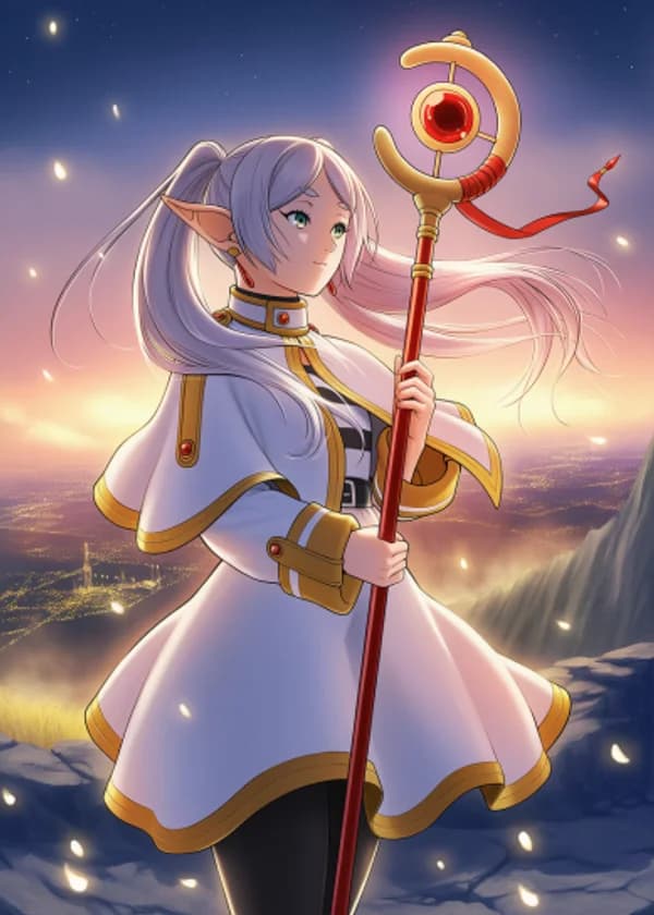 Фриерен: Основатель и эльфийка, не знающая любви