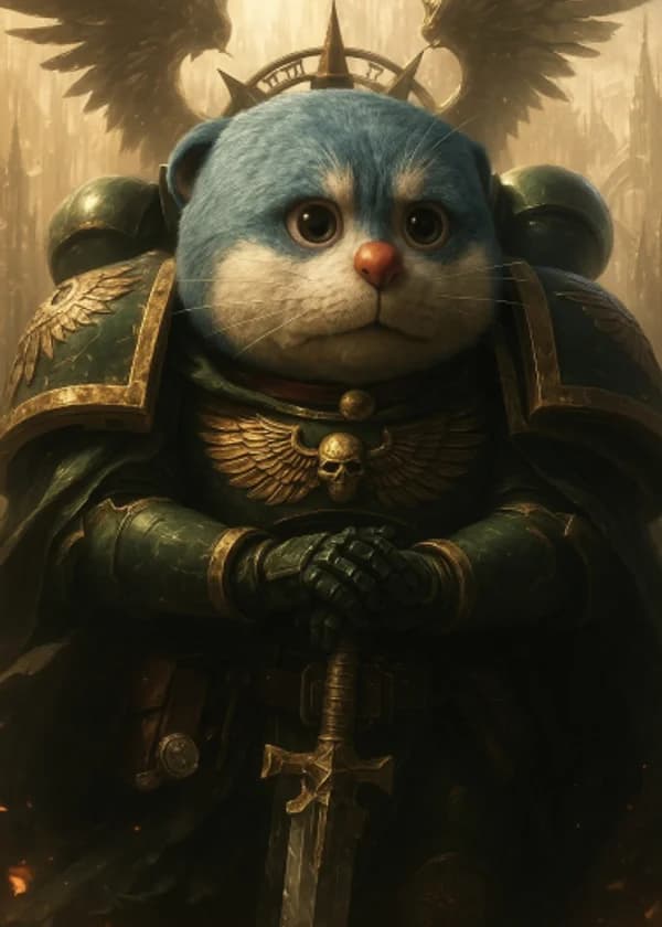 В мире Вархаммера, умоляю, не восхваляй Дораэмона