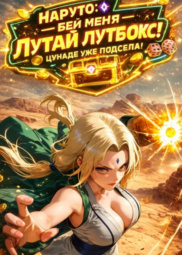 Наруто: Ударь меня — получишь лутбокс, Цунаде пристрастилась