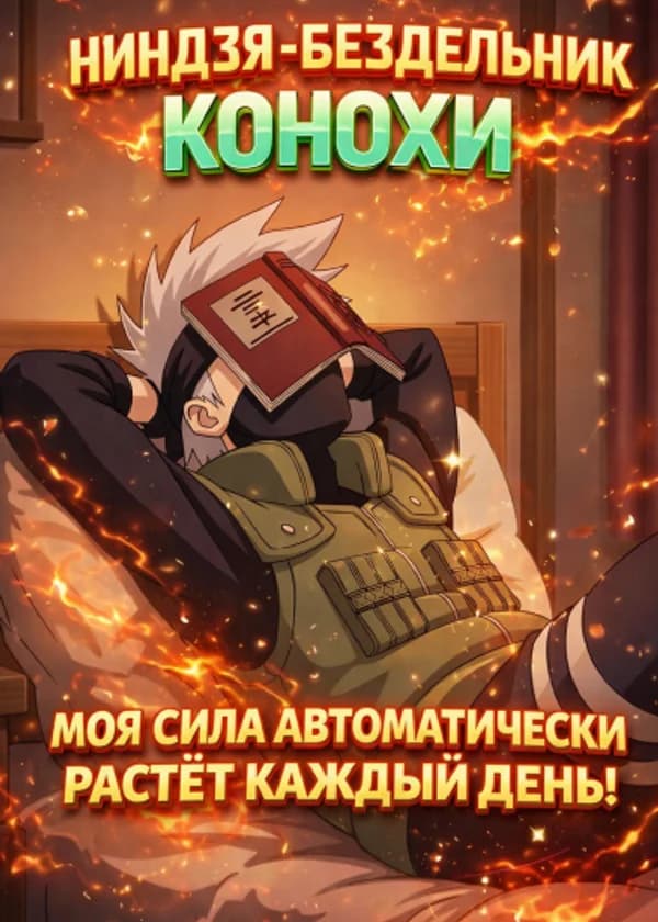 Ниндзя-Бездельник Конохи: моя сила автоматически растёт каждый день!
