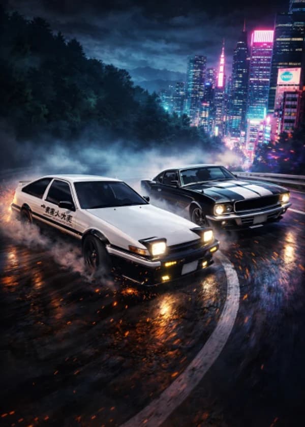 Initial D / Fast and Furious: Перекресток Легенд