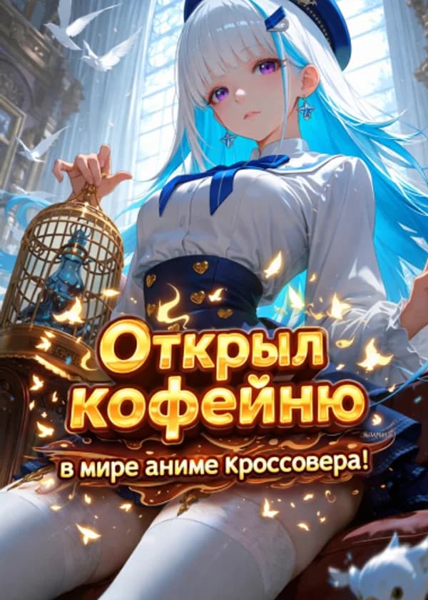 Открыл кофейню в мире аниме кроссовера!