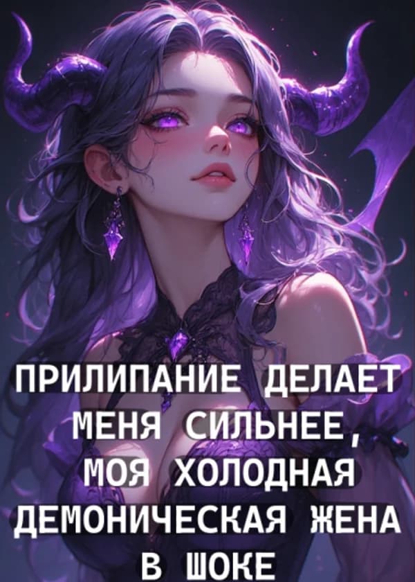 Прилипание Делает Меня Сильнее, Моя Холодная Демоническая Жена в Шоке