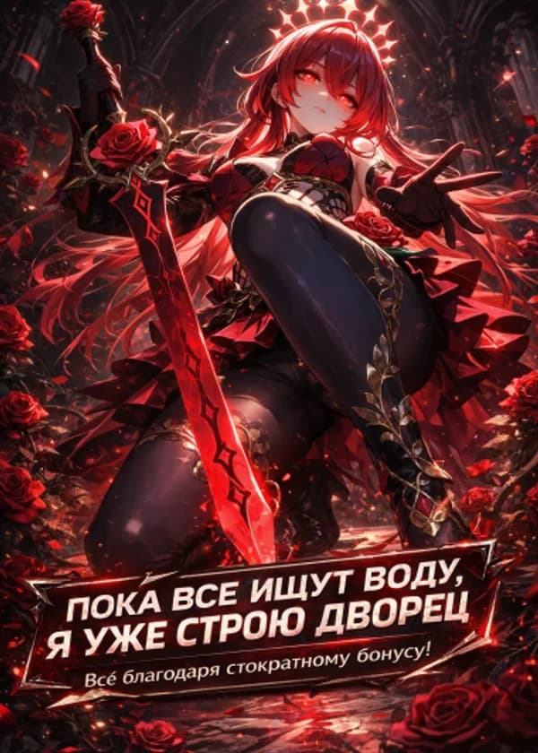 Пока все ищут воду, я уже строю дворец. Всё благодаря стократному бонусу!