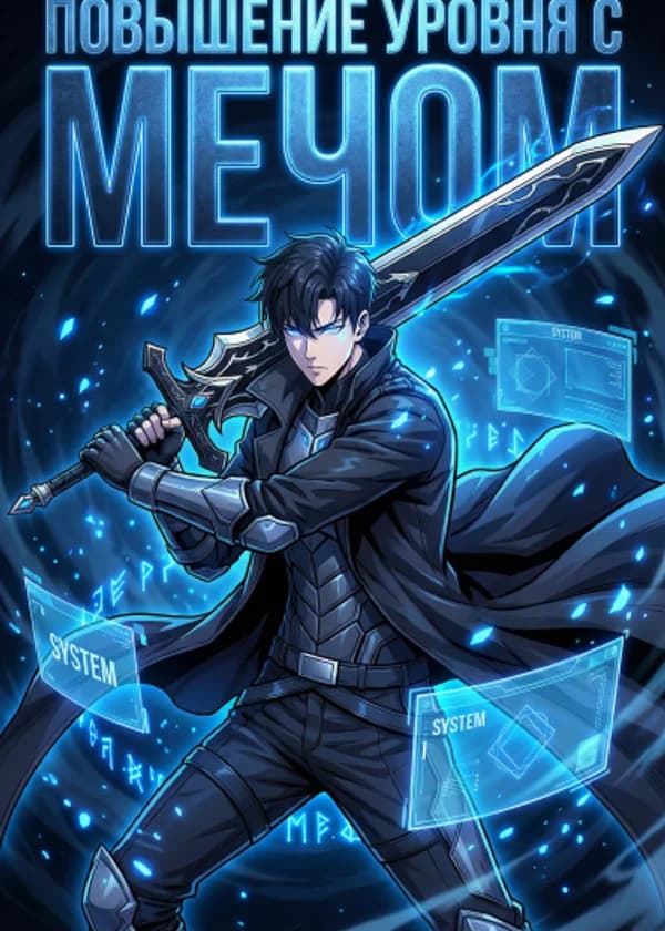 Повышение уровня с мечом